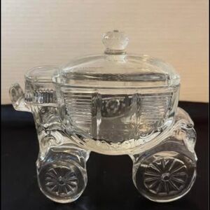 Cinderella Glass Carriage 6.5” x 6”